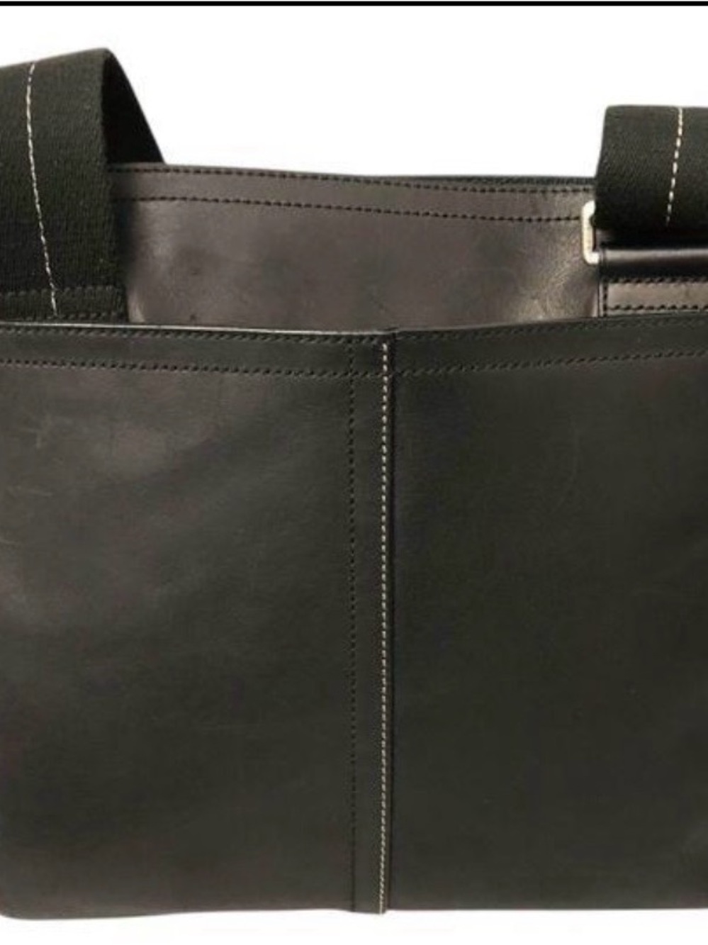 Price Drop! Coach Leather Black Messenger Crossbody Bag - Picture 2 of 6